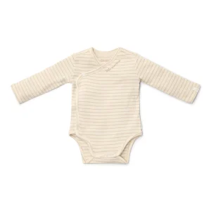 Body croisé à manches longues - Beige - Newborn Naturals