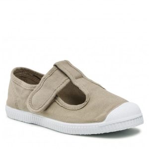 CIENTA TOILE SALOME 77997 kaki thé vert Toiles Espadrilles