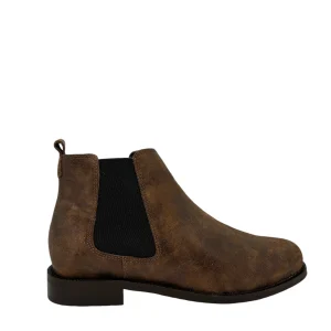 MAROLI 7407 Marron bottines Chelsea