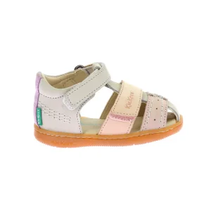 KICKERS KICK BAZAR Beige Clair Sandales Nu Pieds