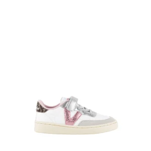 VICTORIA 1256103 Blanc gris Rose Chaussures basses/baskets/sneakers