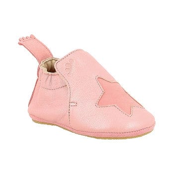EZPZ easy peasy blublu etoile bonbon rose chaussons cuir – Image 2