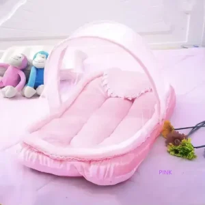 Lit Bébé Portable de voyage- Pliable avec Moustiquaire