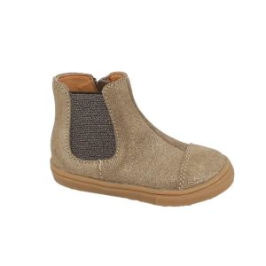 BELLAMY CELIMENE Taupe nubuck boots bottines