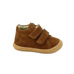 BELLAMY LOULOU FLEX Camel Velours Chaussures Bottillons Premiers Pas