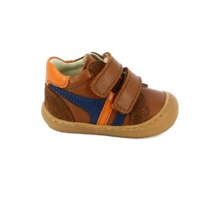 BELLAMY LOUISON Marron Bleu Chaussures Premiers Pas