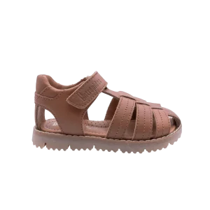 BABYBOTTE KING Camel sandales nu pieds