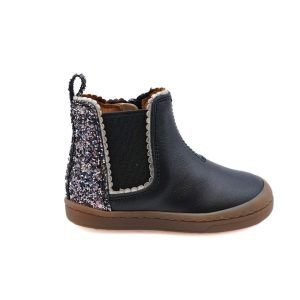 BABYBOTTE ALISIA Marine glitter boots bottines