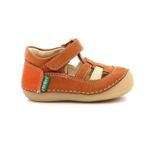KICKERS SUSHY camel Orange prémarche premiers pas salomés