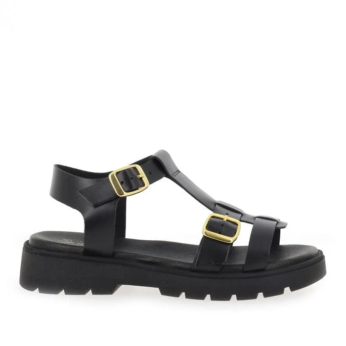 WE DO 45420 Noir Sandales Nu-pieds – Image 2