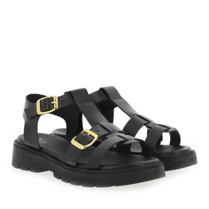 WE DO 45420 Noir Sandales Nu-pieds – Image 3