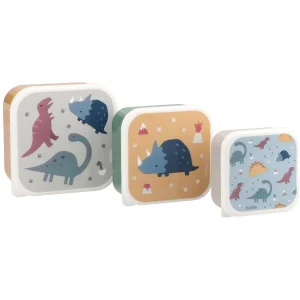 3 boîtes à lunch Dinos World