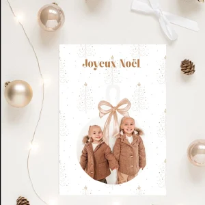 Carte de Noël - boule