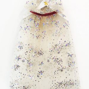Cape de fée multicolore à sequins