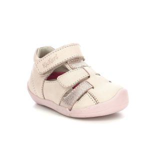 KICKERS WASABOU rose Babies/Salomés