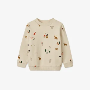 Sweatshirt  Thora Printed - Holiday sandy