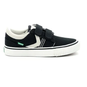 KICKERS KICKSLIDO Noir Tennis Toile