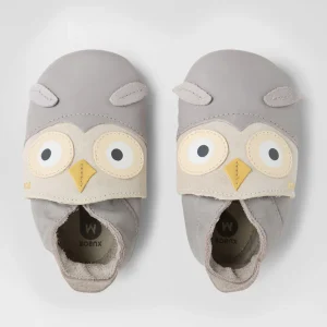 Bobux Chaussons Hootie Grey Gull