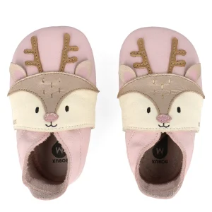 Bobux Chaussons Fawna Rosewater