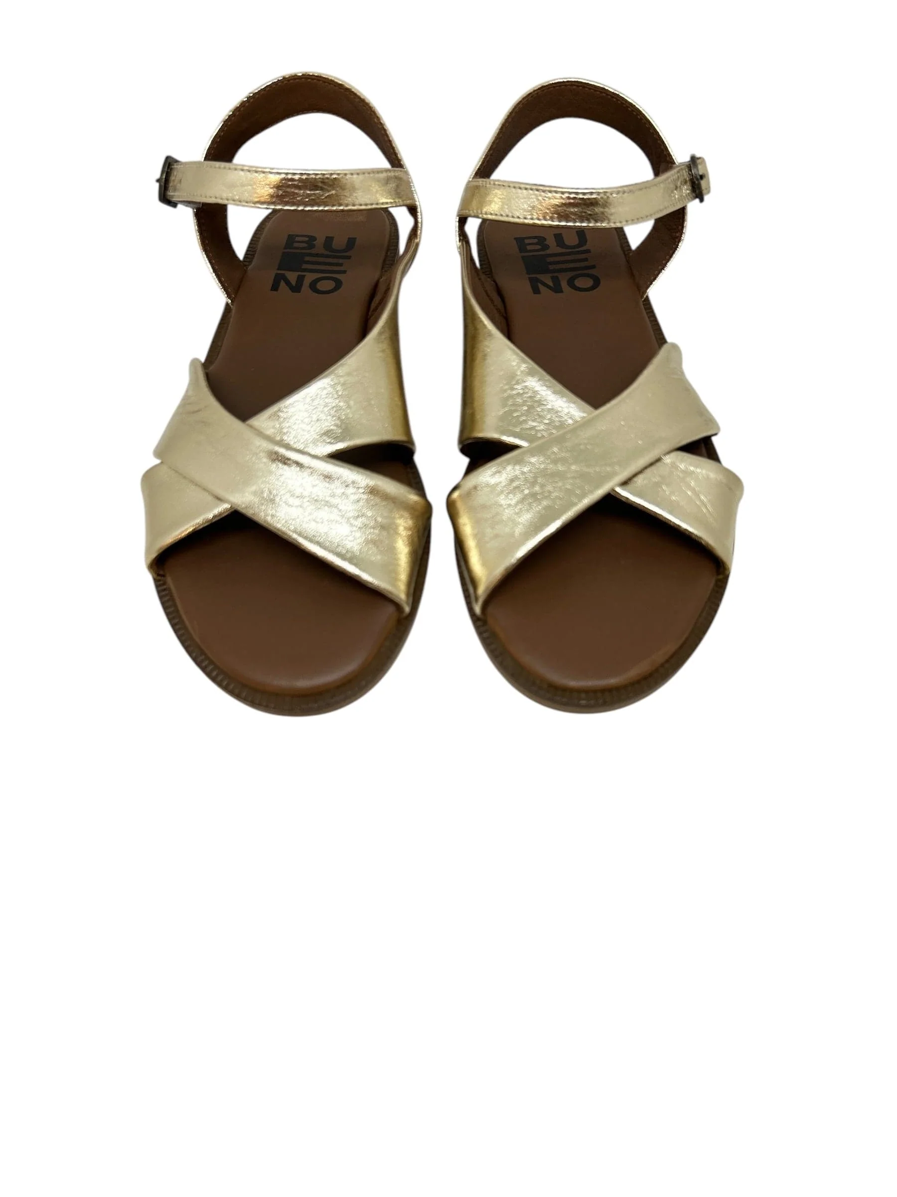 BUENO 5703 Or nu-pieds sandales – Image 4
