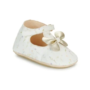 EZPZ Easy Peasy My Lillyp Papillon Blanc Imp chaussons cuir ballerine