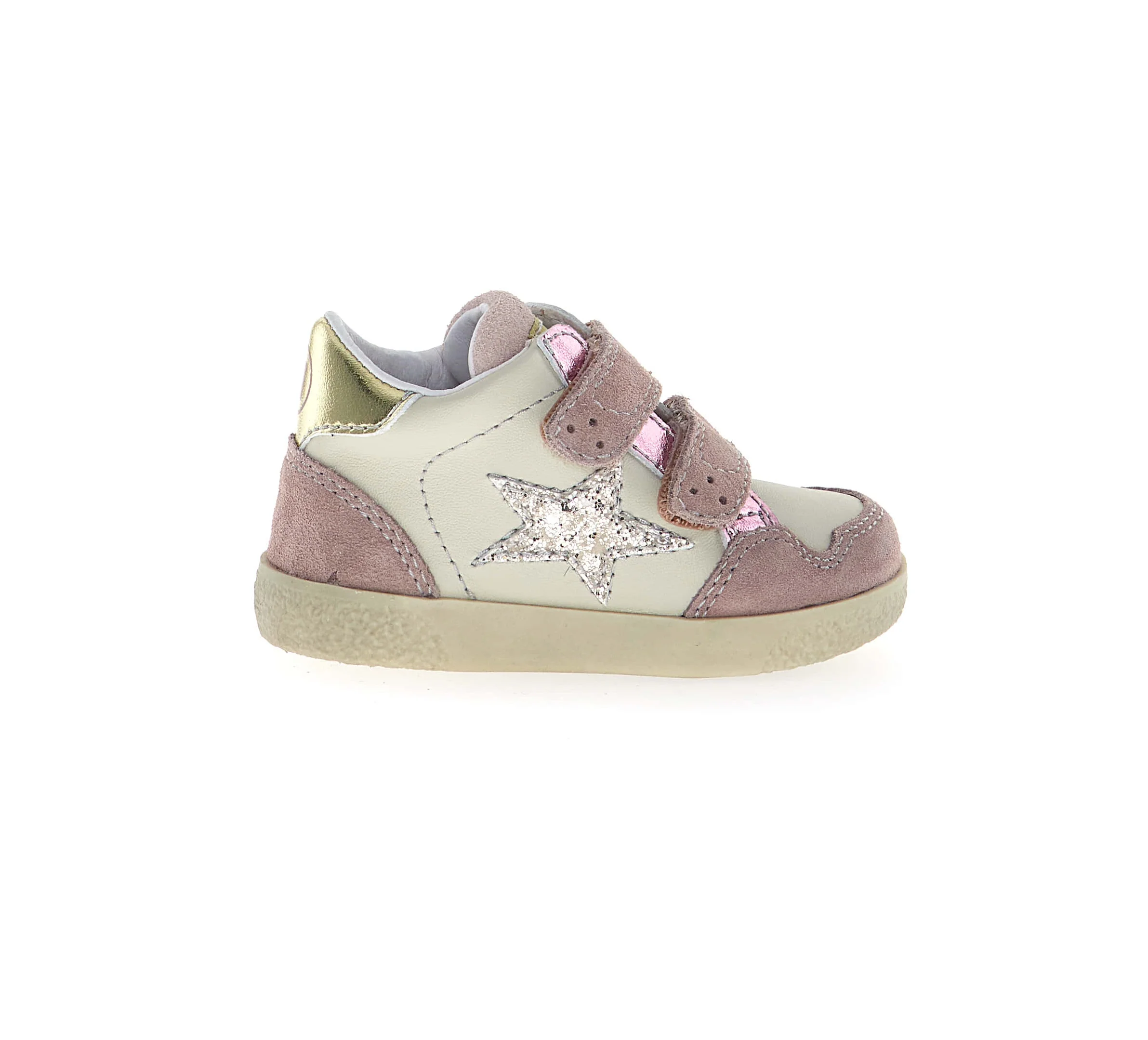 FALCOTTO ALNOITE High VL Glitter Rose Milk Chaussures hautes Bottillons
