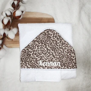 Cape de bain - léopard