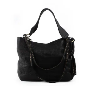 Hendrik Hobo Bag Black