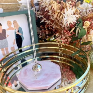 Bola de grossesse Pachamama - Argent Blanc