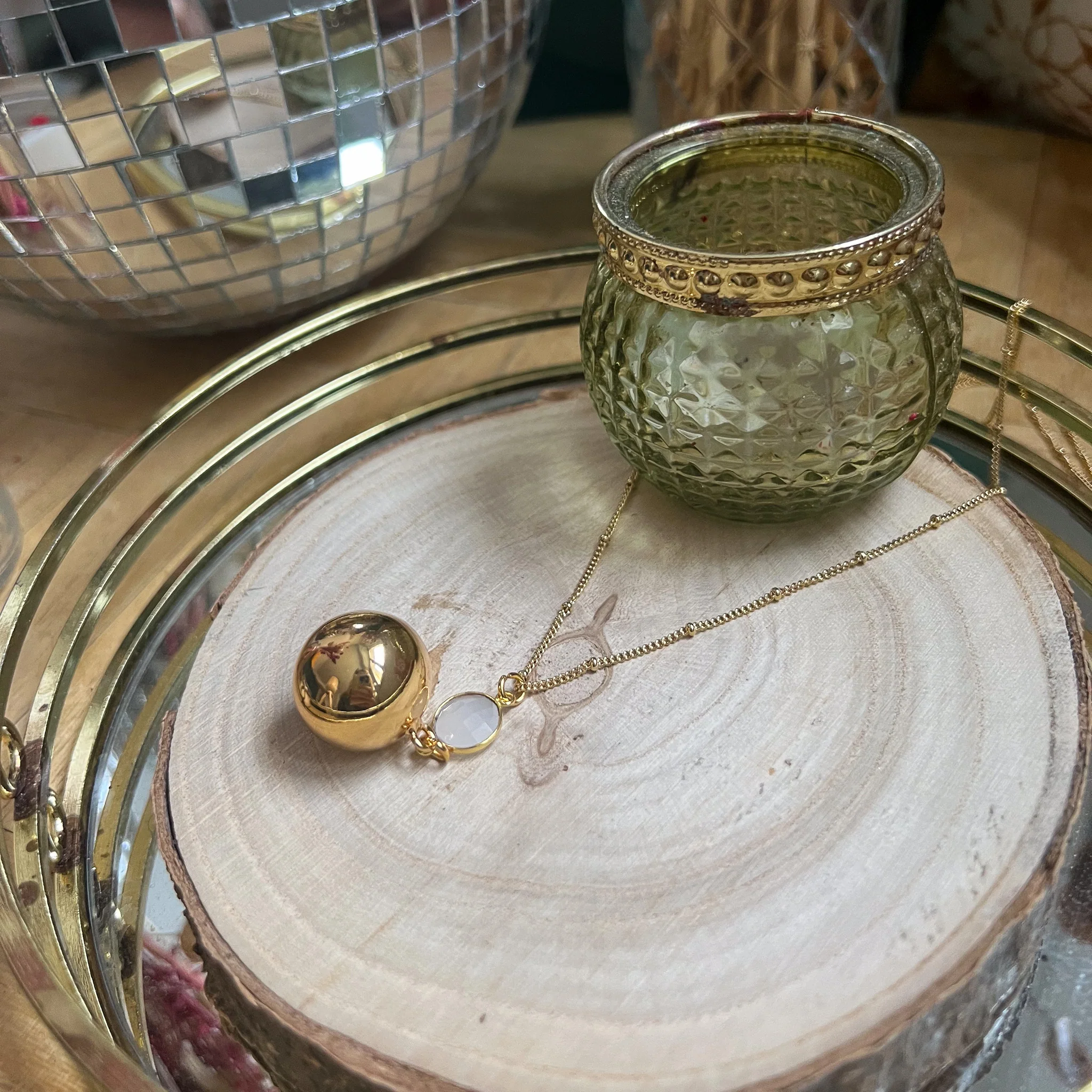 Bola de grossesse éclat Pierre de lune – Image 4