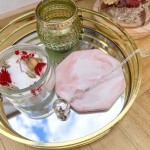 Bola de grossesse argent Trèfle