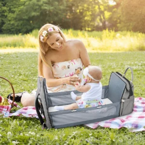 Lit de Voyage Bébé Compact | SleepSafe™