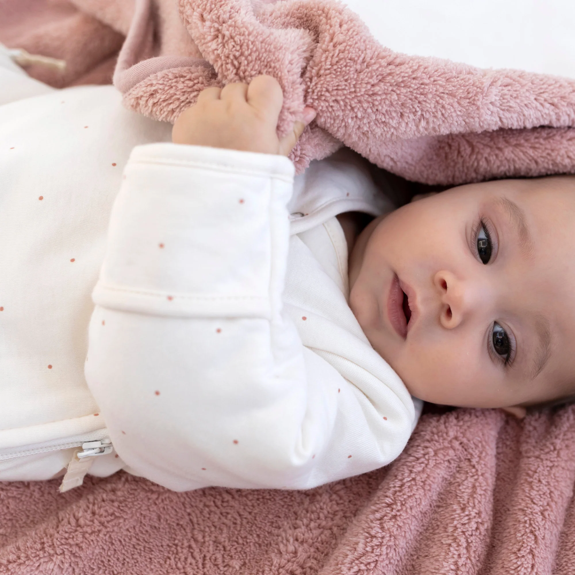 MAGIC BAG 1-4m Small dot print ecru PADY JERSEY + JERSEY tog 3 – Image 4