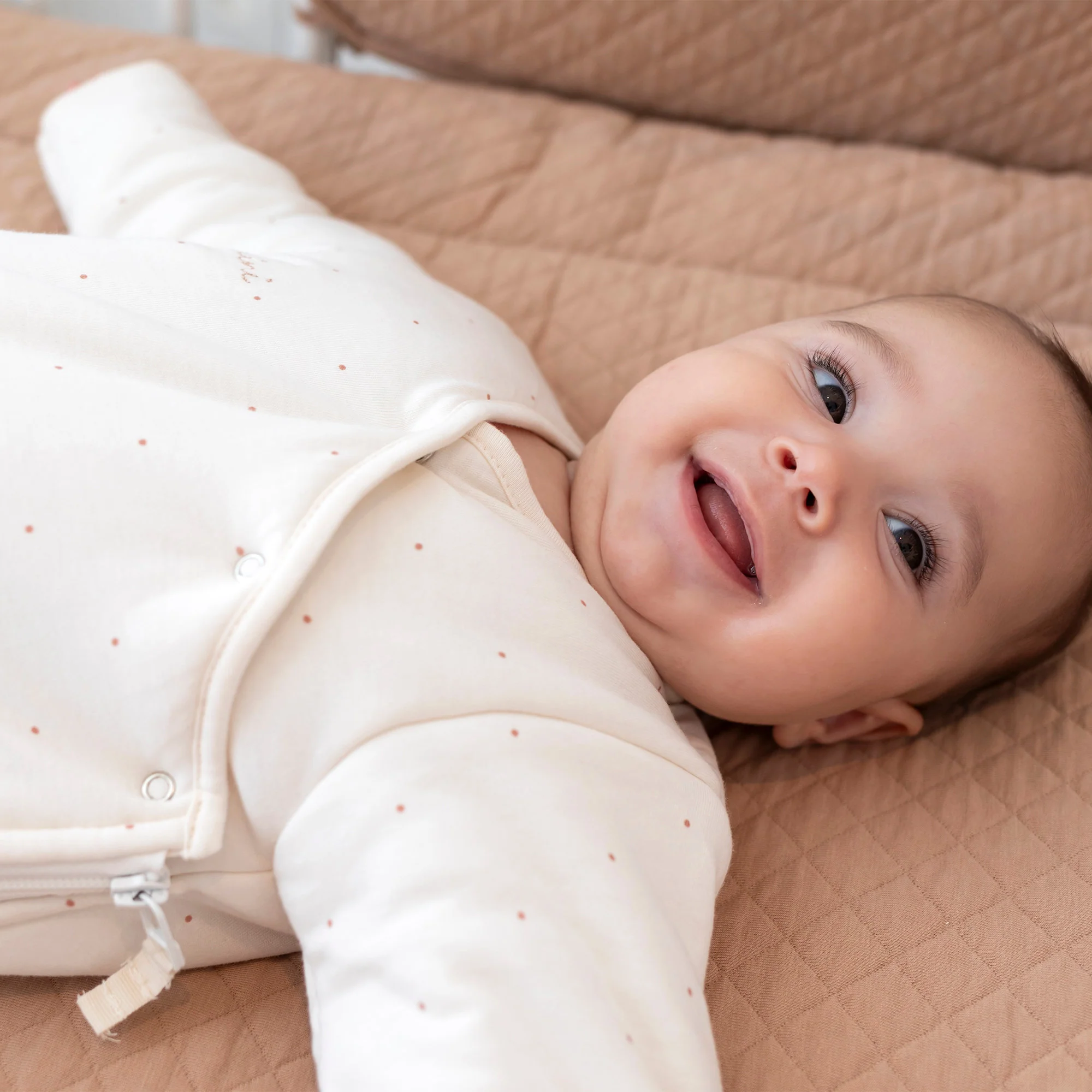 MAGIC BAG 1-4m Small dot print ecru PADY JERSEY + JERSEY tog 3 – Image 5