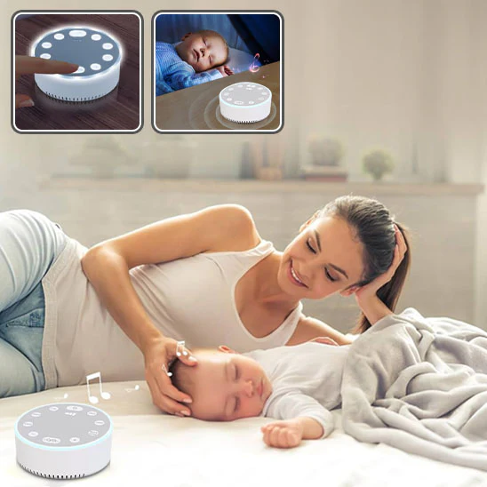 Machine à Bruit ™ Blanc Portable – Sons Apaisants Bébé & Adulte, Sommeil, Relaxation, Thérapie Sonore – Image 3