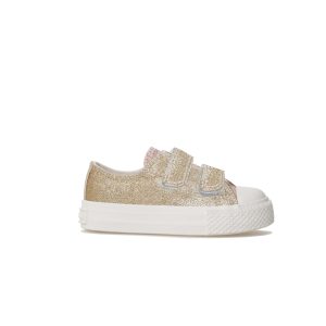 NATURINO AYASY Velcro Doré Basket toiles