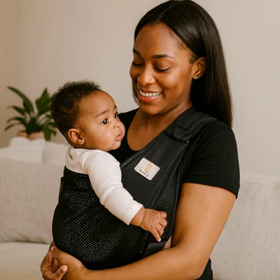 Porte-bébé ™ fronde portable – Sac à dos ergonomique et confortable pour nouveau-né et enfant en bas âge