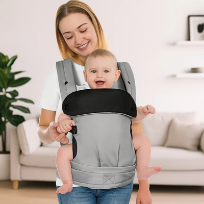 Porte-bébé ™ évolutif pour nouveau-né à tout-petit – confortable, ajustable et respirant (7–44 lb) – Image 6