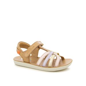 SHOO POM GOA CROSS Camel Sandales Nu Pieds