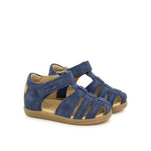 SHOO POM PIKA TONTON Bleu selvage Sandales Nu Pieds