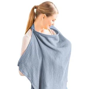 Cape d'allaitement - BreastfeedingCover™ - Bleu Ciel