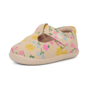 See Kai Run First Walker Bianca Oatmeal Floral