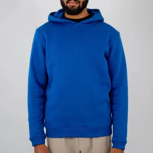 Sweat homme à capuche Henri bleu Europe