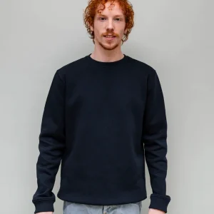 Sweat homme Alex molletonné bleu marine