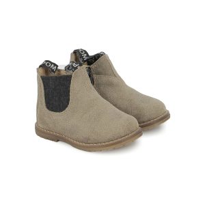POM D'API BOB JOD ZIP Kaki bottines
