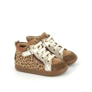 SHOO POM BOUBA BI ZIP Léopard bottillons