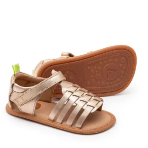 Tip Toey Joey Primeiros Athena Metalic Salmon