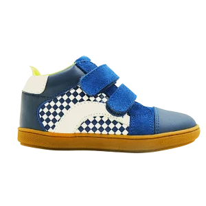 ACEBOS 1413 Denim Chaussures Hautes Sneakers
