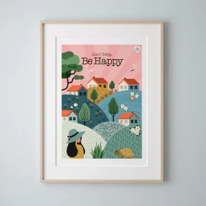 Affiche de ville personnalisée l 30 cmx 40 cm (pré-commande)