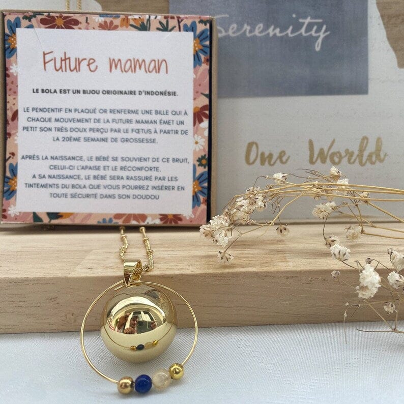 Bola de grossesse avec perles de naissance – Image 4